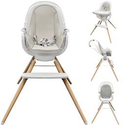 Cadeirinha de Alimentação Marcus & Marcus 3 em 1 360 Cinza - 3