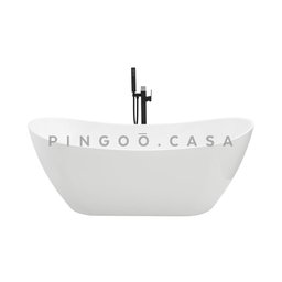 Banheira Freestanding Imersão Acrílico 170 Cm Rutilo Pingoo.casa - Branco - 5