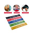 Ver imagem 3 de Kit Corda de Pular Azul + 5 Mini Band Ahead Sports