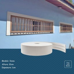 Rodapé Eva Flexível Autoadesivo 10cm X 1cm Siena 36 Metros - 4