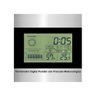 RELOGIO TERMO HIGROMETRO LCD DESPERTADOR DIGITAL ESTACAO DE PREVISÃO METEOROLOGICA - 1