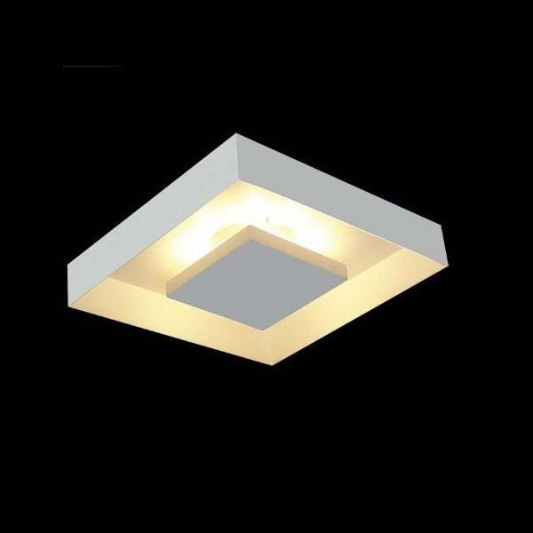 Luminária Plafon Luz Indireta Sobrepor 30x30cm 4 Lâmpadas Branco Rl - 2