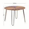 Conjunto Mesa 4 Cadeiras Eucalipto Móveis Pressa - 6