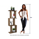 Ver imagem 3 de Estante Baixa Mix Freijó Artysul Móveis