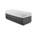 Ver imagem 4 de Bicama Box Baú Linho 88x188 com Colchão Ecoline D33 Ecoflex