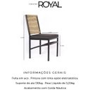 Ver imagem 5 de Cadeira Preta Corda Nautica Bege Varanda Sacada Cozinha Kit2 Tinta Eletrostática