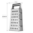 Ver imagem 3 de Ralador de Legumes 4 Faces Inox Rb