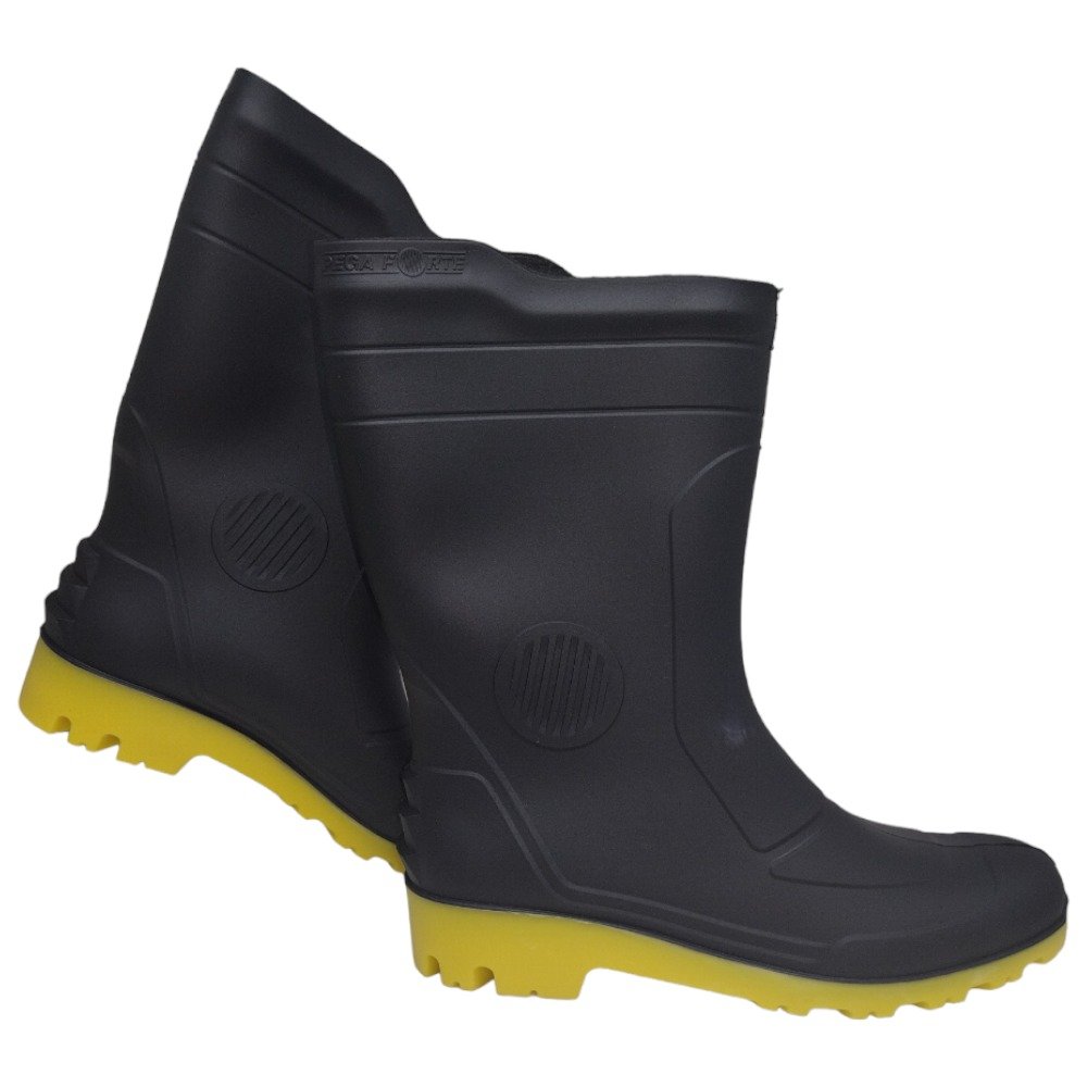 Bota Masculina Pega Forte Grendene 00323 Preto-amarelo 39 - 4