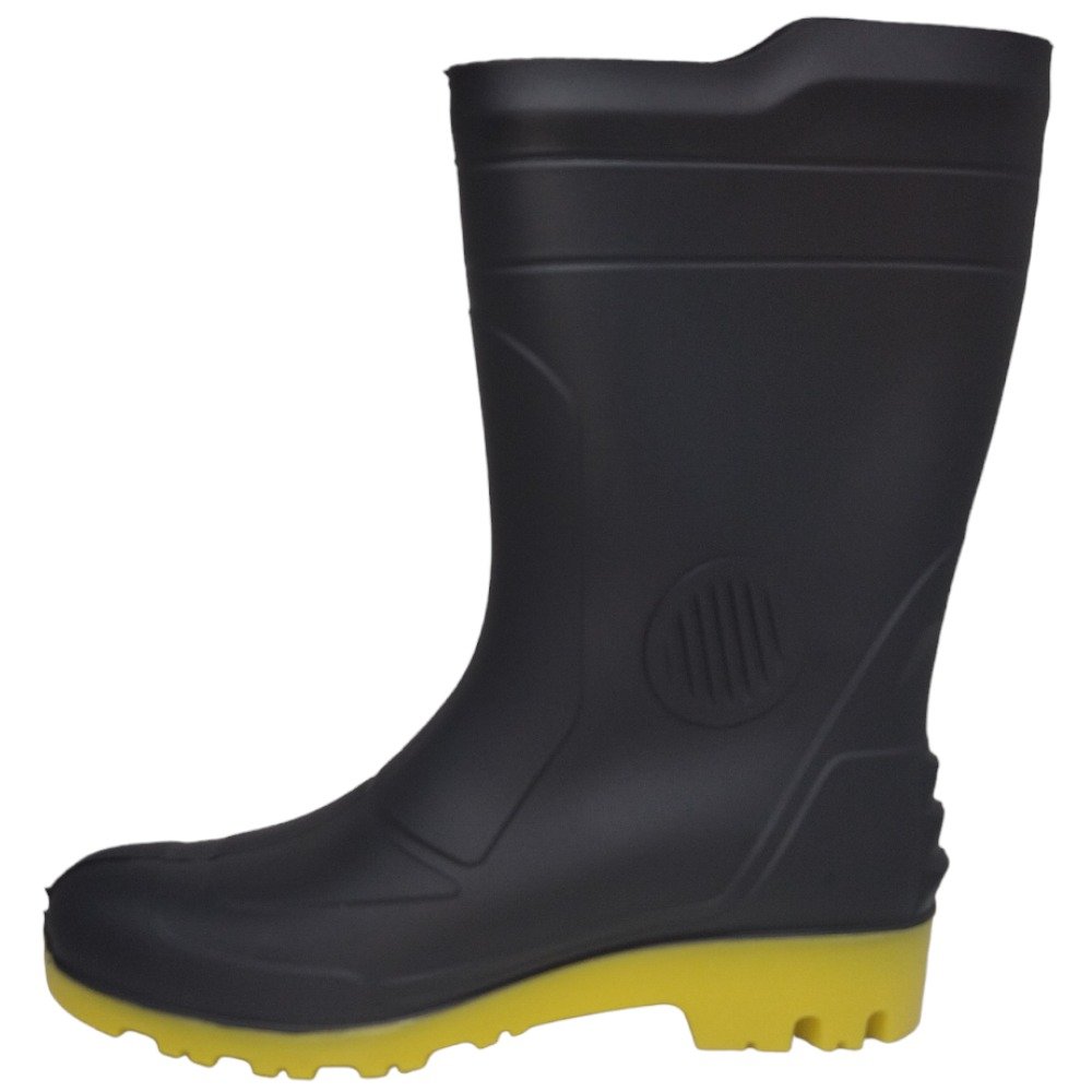 Bota Masculina Pega Forte Grendene 00323 Preto-amarelo 39 - 2