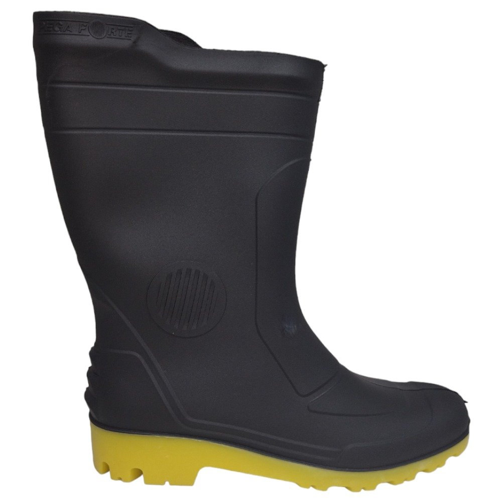 Bota Masculina Pega Forte Grendene 00323 Preto-amarelo 39