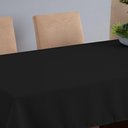 Ver imagem 3 de Toalha de Mesa Basic 1 Peça 2,00m X 1,40m 6 Lugares 100% Poliéster Tecido Oxford Cor:preto