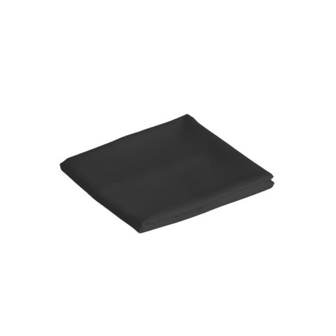 Toalha de Mesa Basic 1 Peça 2,00m X 1,40m 6 Lugares 100% Poliéster Tecido Oxford Cor:preto