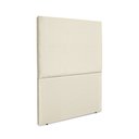 Ver imagem 3 de Cabeceira Estofada Solteiro Luna 90cm Suede Bege