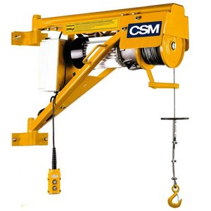 Guincho de Coluna 200 Kilos Motor Trifásico 380V Sem Caçamba - 40121049 - CSM