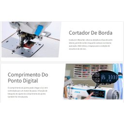Reta com Refilador Eletrônica Direct Drive Jack Jk-5559fw - 11
