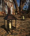 Ver imagem 1 de Lanterna Média Rústica Marroquina Decoração Interna Iluminação com Velas - Verniz