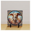 Ver imagem 2 de Quadro Arcanjo Sao Miguel Jesus Católico Evangélico