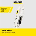 Ver imagem 5 de Aspirador de Pó Vertical 2 em 1 Bivolt com Filtro Hepa e Bateria de Lítio 14v Branco Karcher Vcl 3