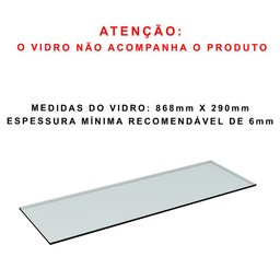 BALCAO ARARA SUPORTE M24.2020.B (CENTRO, LOJA, CABIDEIRO) MUNDI MOVEIS - 8