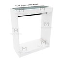 Ver imagem 3 de BALCAO ARARA SUPORTE M24.2020.B (CENTRO, LOJA, CABIDEIRO) MUNDI MOVEIS