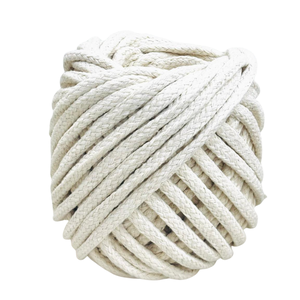 Cordão de Algodão Trancelim 10mm com Alma – Bege Natural 50mts