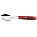 Ver imagem 2 de Kit 12 Colher de Mesa Inox Polywood Vermelha - Tramontina