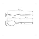 Ver imagem 5 de Kit 12 Colher de Mesa Inox Polywood Vermelha - Tramontina