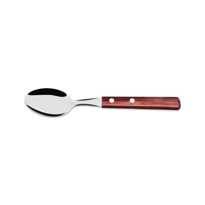 Kit 12 Colher de Mesa Inox Polywood Vermelha - Tramontina