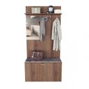 Ver imagem 2 de Armário Multiuso com Espelho Cabideiro e 1 Porta Appunto