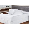 Protetor de Colchão Impermeável Matelado Casal Queen - Branco - 1