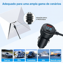 Ver imagem 7 de Cabo Carregador Veicular Adaptador 3 em 1 Starlink Mini 2 Me