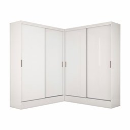 Closet Casal Duplo Belém 4 Portas 4 Gavetas Carioca Móveis - 2
