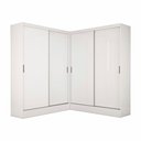 Ver imagem 2 de Closet Casal Duplo Belém 4 Portas 4 Gavetas Carioca Móveis