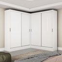 Ver imagem 1 de Closet Casal Duplo Belém 4 Portas 4 Gavetas Carioca Móveis