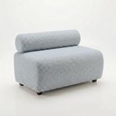 Ver imagem 5 de Sofá Namoradeira e KIT2 Poltronas para Sala Nara Bouclê Ted D03 - D'Rossi