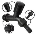 Ver imagem 3 de Torneira Plástica Simples Para Jardim e Tanque 1/2" | Utilimix | Kit 05 Un