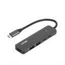 Ver imagem 1 de Hub Usb Type C 5 em 1 - 2x Usb 3.0 + Hdmi 4k + Type C Pd 100w + Type C Dt Vinik - Hv51c