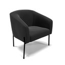 Ver imagem 6 de Cadeira Sala de Jantar Pé de Ferro Preto Kit 2 Stella Suede D03 - D’Rossi