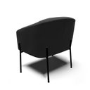 Ver imagem 7 de Cadeira Sala de Jantar Pé de Ferro Preto Kit 2 Stella Suede D03 - D’Rossi