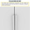 Ver imagem 5 de Guarda Roupa Casal 100% Mdf 6 Portas 6 Gavetas Fortuna Tcil Tcil Móveis Guarda Roupa Casal Fortuna 1