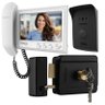 Kit 1 Vídeo Porteiro Interfone Ivr 1070 Hs + 1 Fechadura - 1