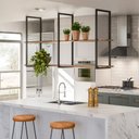 Ver imagem 2 de Prateleira Decorativa Multiuso Grande Estilo Industrial Loft D09 Demolição - Mpozenato