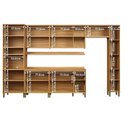 Ver imagem 4 de Cozinha Completa 100% Mdf 7 Peças 16 Portas com Tampo 385cm Noruega Espresso Móveis
