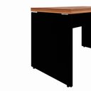 Ver imagem 5 de Mesa Escrivaninha Retangular Office 150cm Pé Painel Web Office