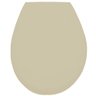 Assento Sanitario Oval Resinado Luxo Tupan Cores Creme/bone - 2