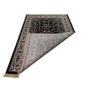 Ver imagem 4 de Tapete Persa Royal Marrom 200x300cm Fio Acetinado - Decoração para Quarto e Sala