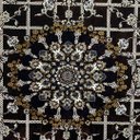 Ver imagem 5 de Tapete Persa Royal Marrom 200x300cm Fio Acetinado - Decoração para Quarto e Sala