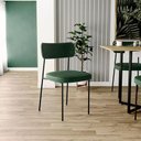 Ver imagem 3 de Kit 6 Cadeiras para Sala de Jantar e Cozinha Melissa em Aço Carbono