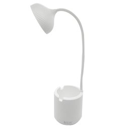 Luminária de Mesa Abajur Touch Screen LED Flexivel Recarregavel Suporte Celular Articulada Lâmpada - 5