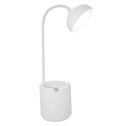 Luminária de Mesa Abajur Touch Screen LED Flexivel Recarregavel Suporte Celular Articulada Lâmpada - 2